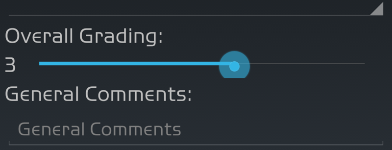 Device Range Field Example